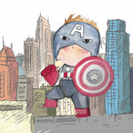 SUPER HERO PARTY doppio da terra | Scenografia per festa compleanno - Peekaboo