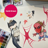 SUPER HERO PARTY doppio da terra | Scenografia per festa compleanno - Peekaboo
