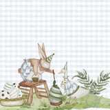PETER RABBIT PARTY doppio da terra | Decorazione festa di compleanno | Sfondi per compleanno - Peekaboo