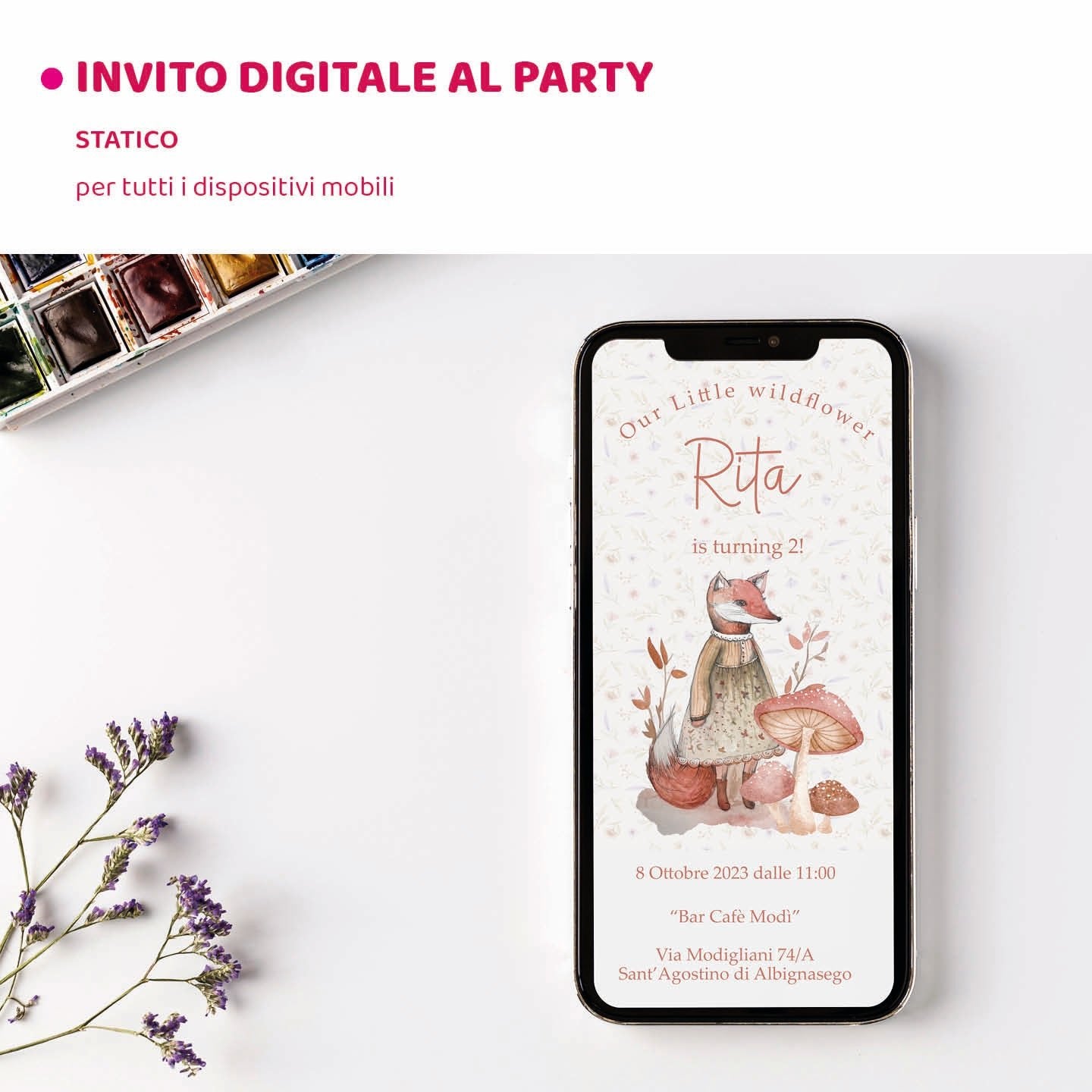 Invito digitale - Peekaboo